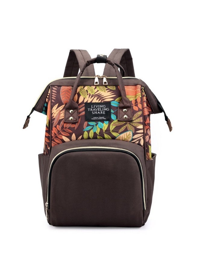 Multifunctional waterproof baby diaper backpack; a bag and backpack for baby care, essentials, and travel for mothers. - Image 2